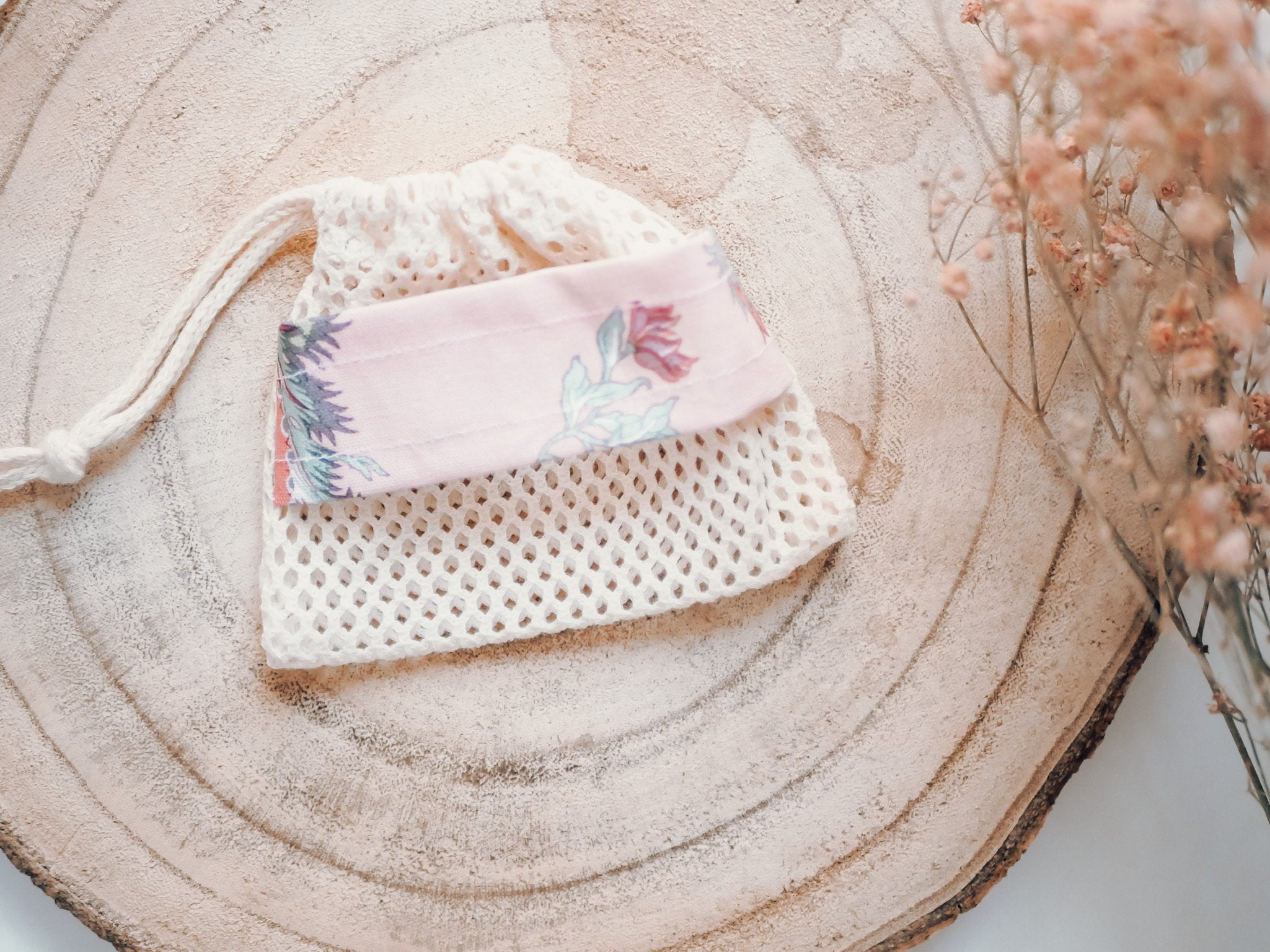 Sac à savon exfoliant
