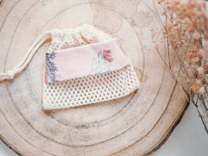 Sac à savon exfoliant